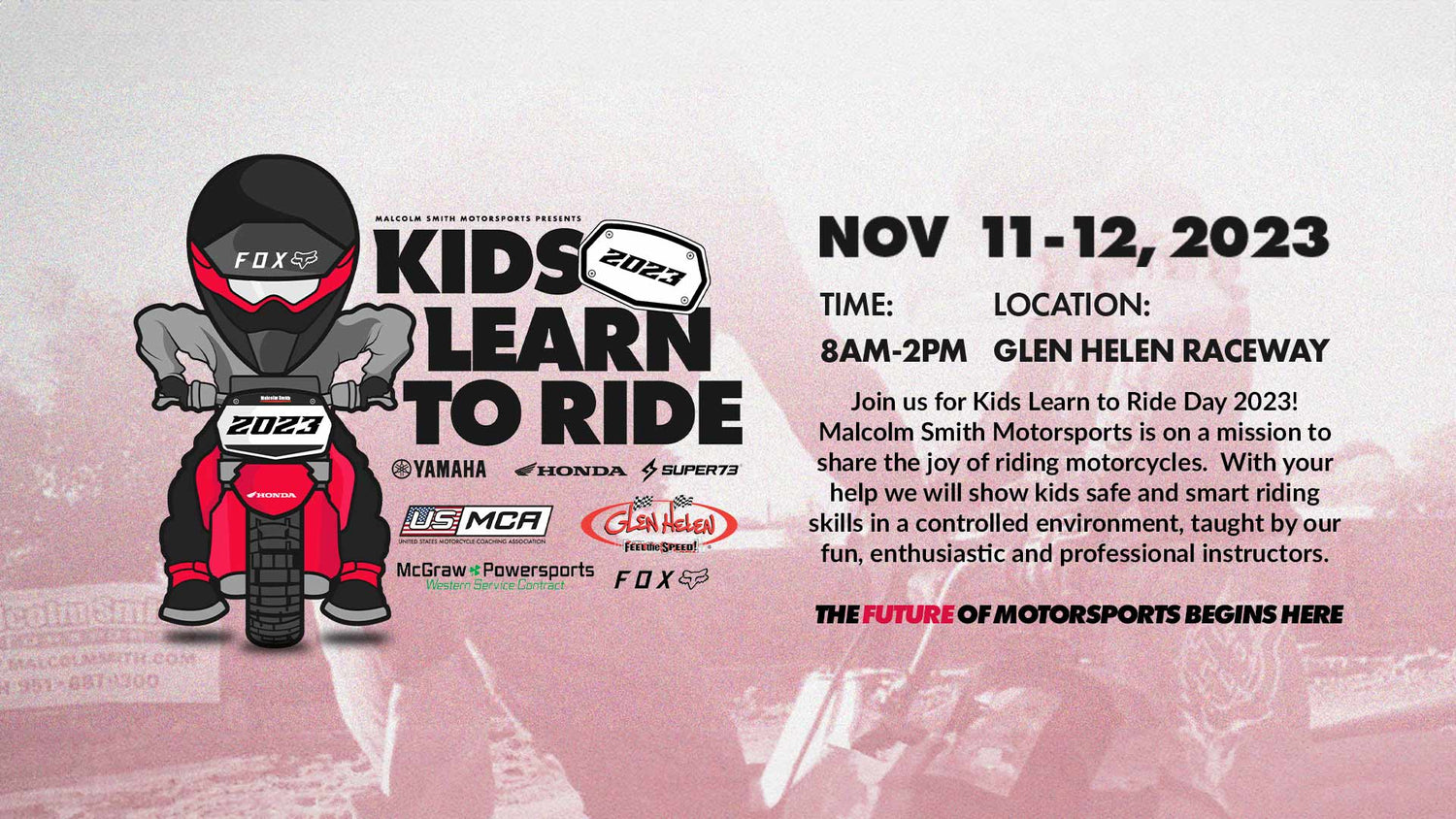 2023 kids learn to ride