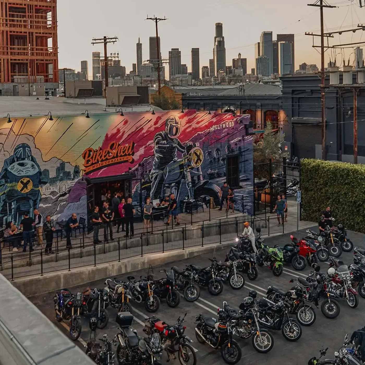 Bike Shed Exterior