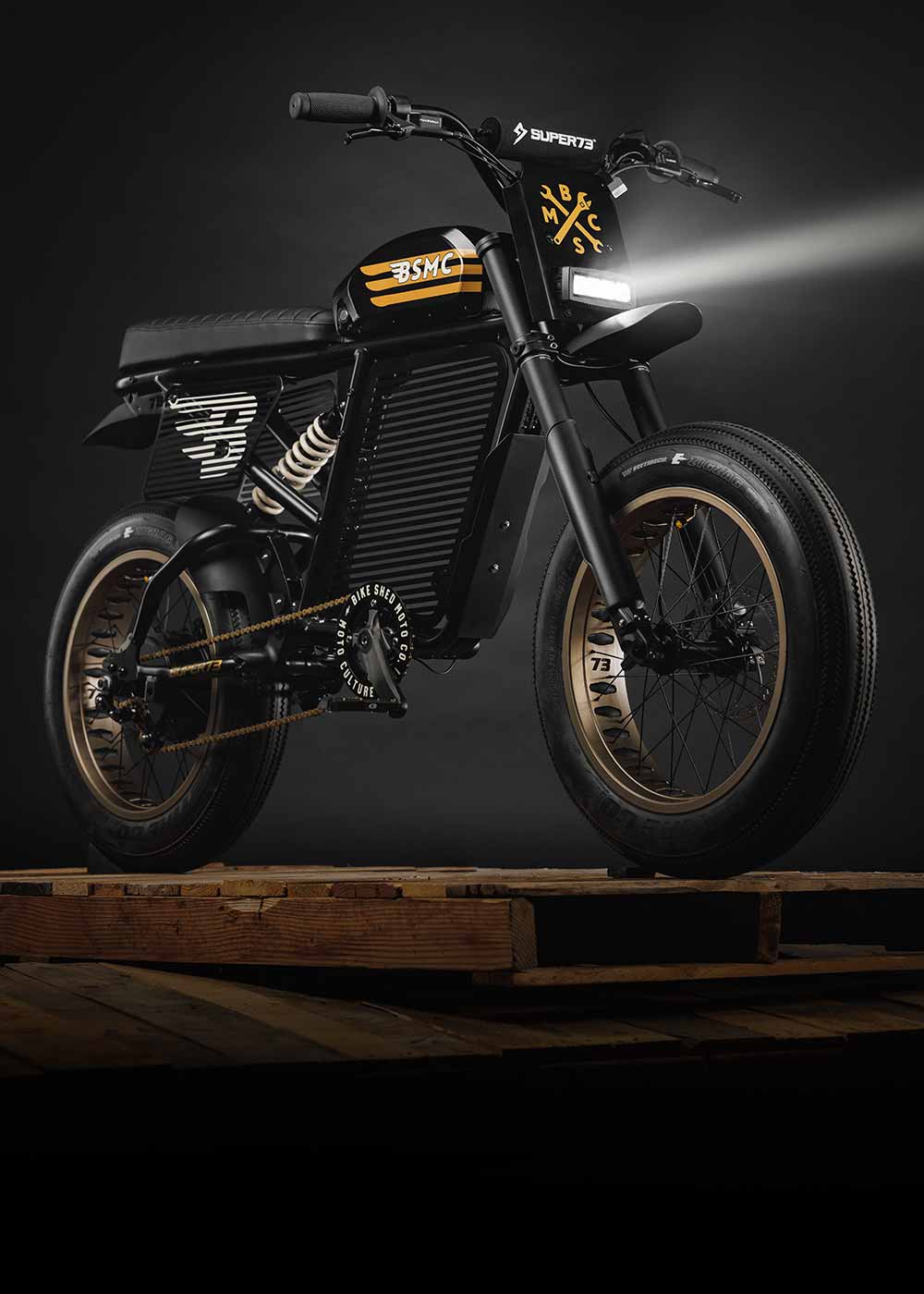 Bike Shed Custom E Bike