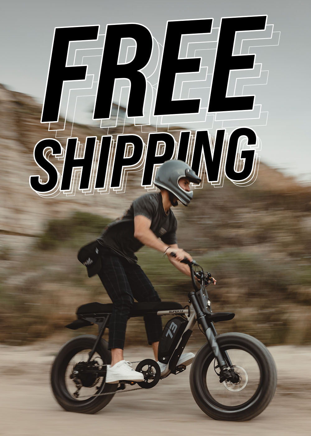 Free shipping promotion graphic