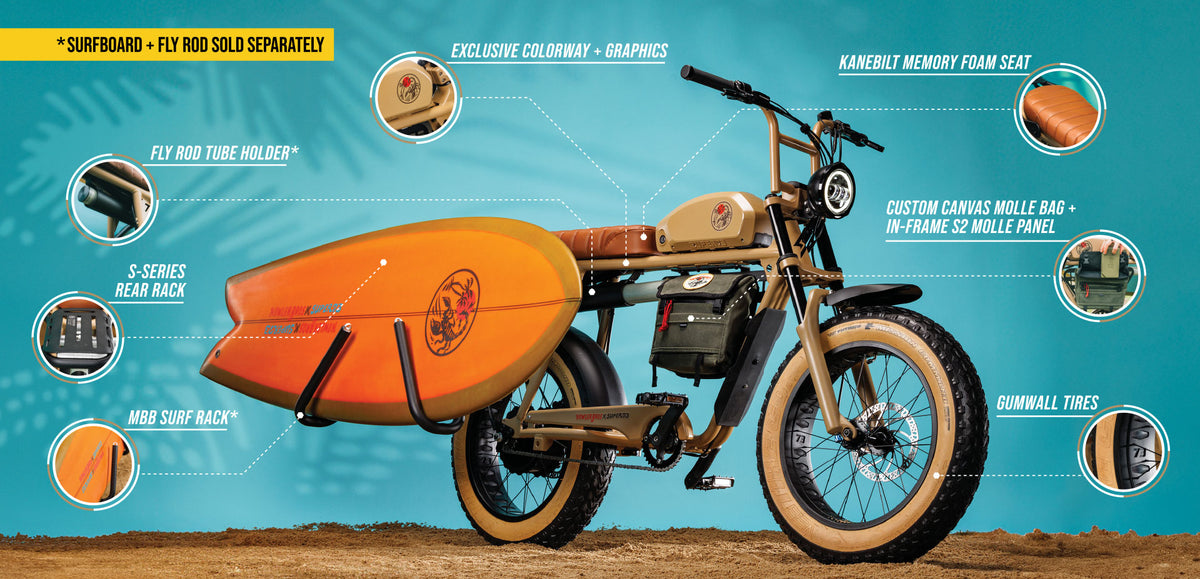 SUPER73 x Howler Brothers detailed image