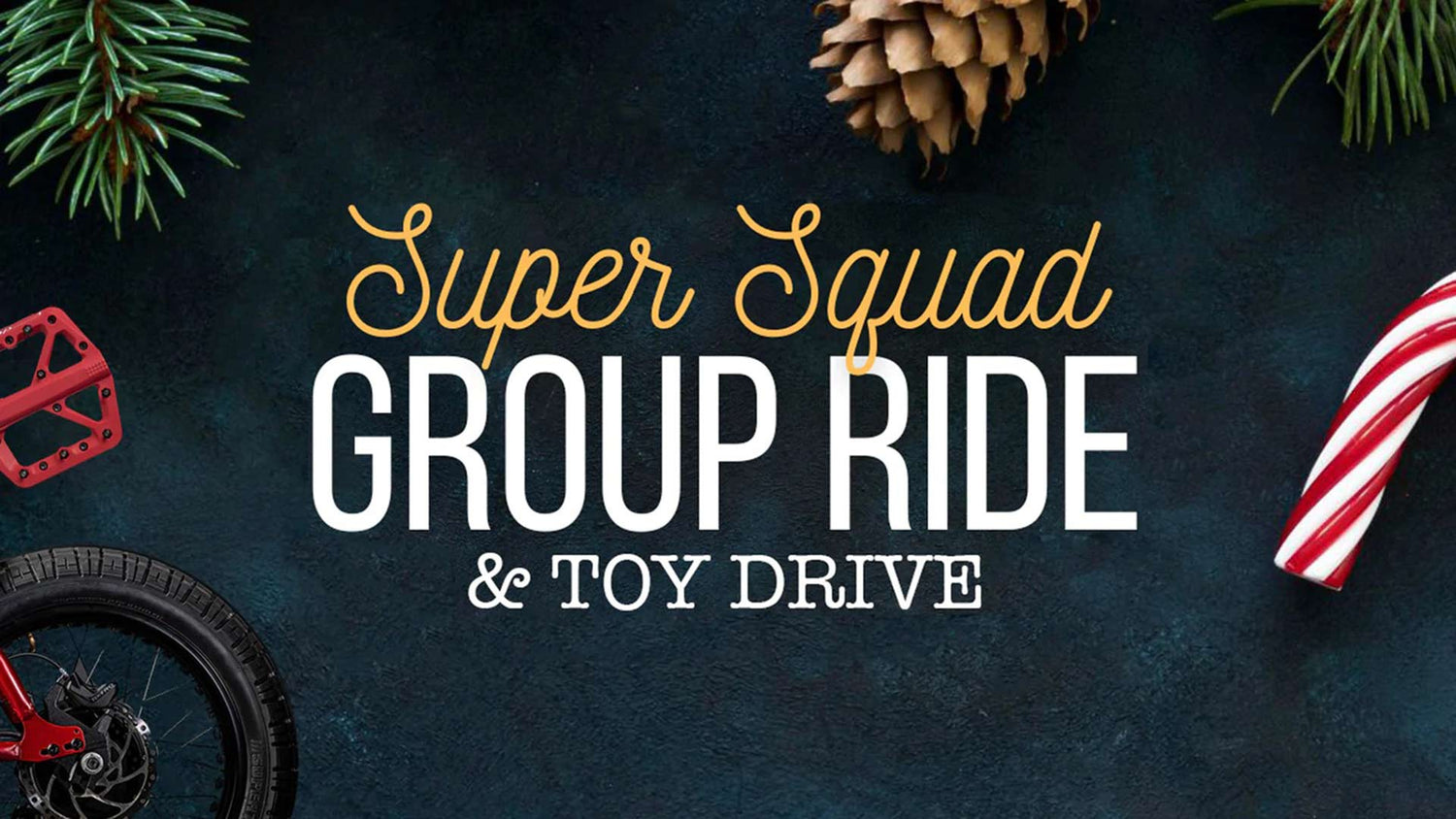 Super73 Super Squad Group Ride & Toy Drive