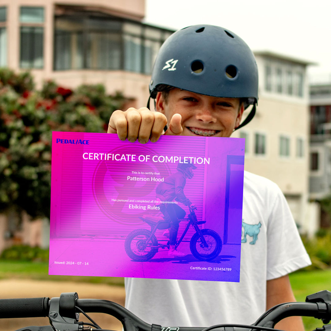 PedalAce Ebike Safety Course