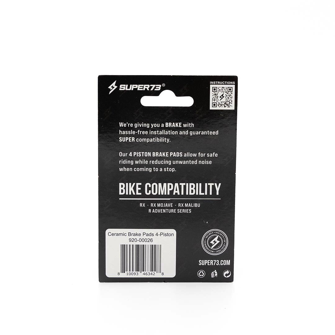 Product image of Ceramic Brake Pads 4-Piston in packaging