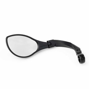 BiKASE left-hand handlebar mirror against a white background.