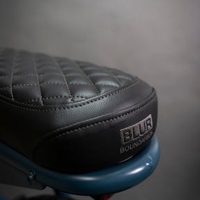 2-Up Black Diamond Stitch Seat