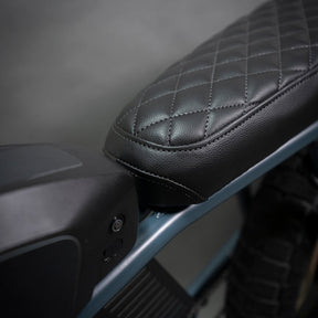 2-Up Black Diamond Stitch Seat