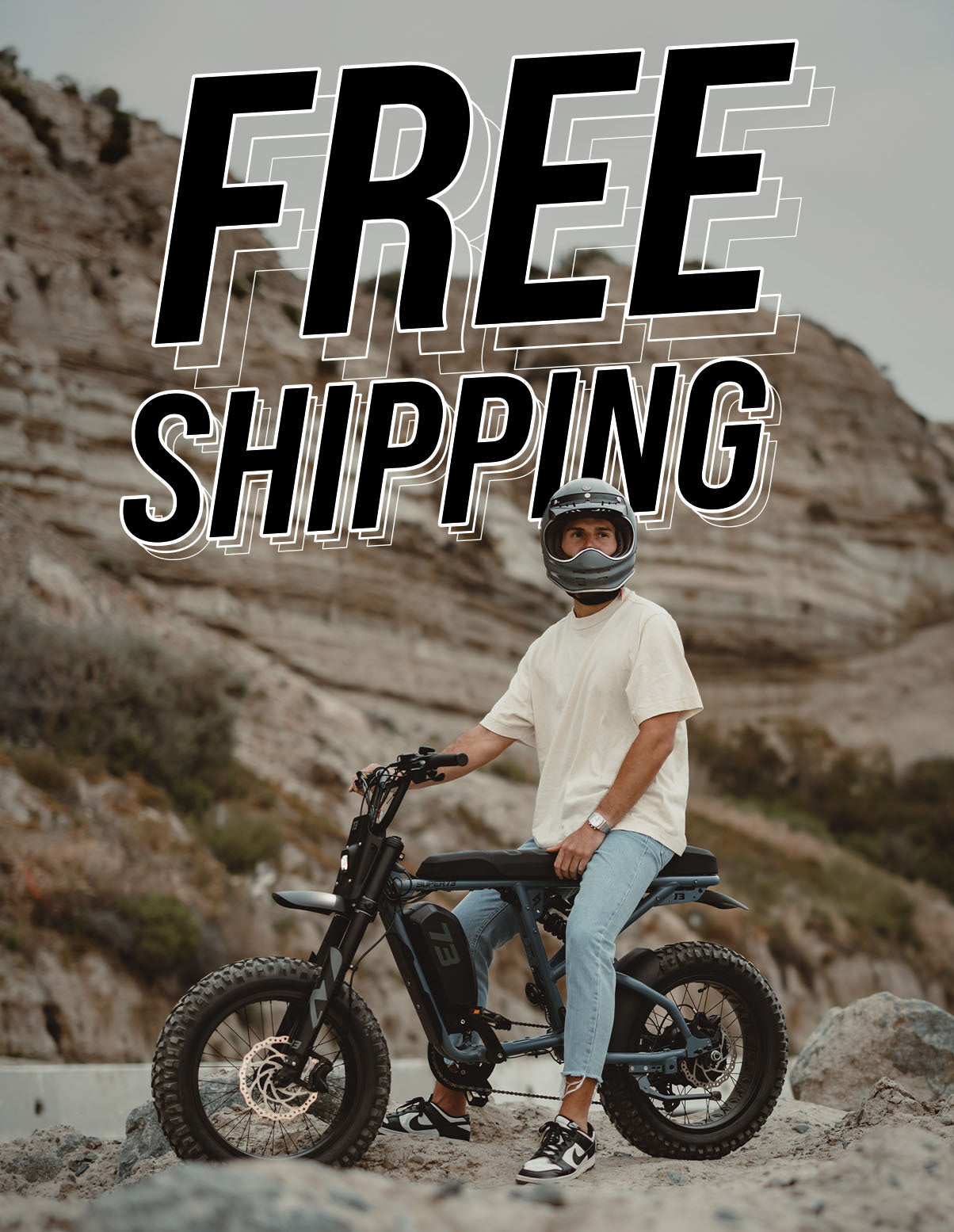 Free shipping promotion graphic
