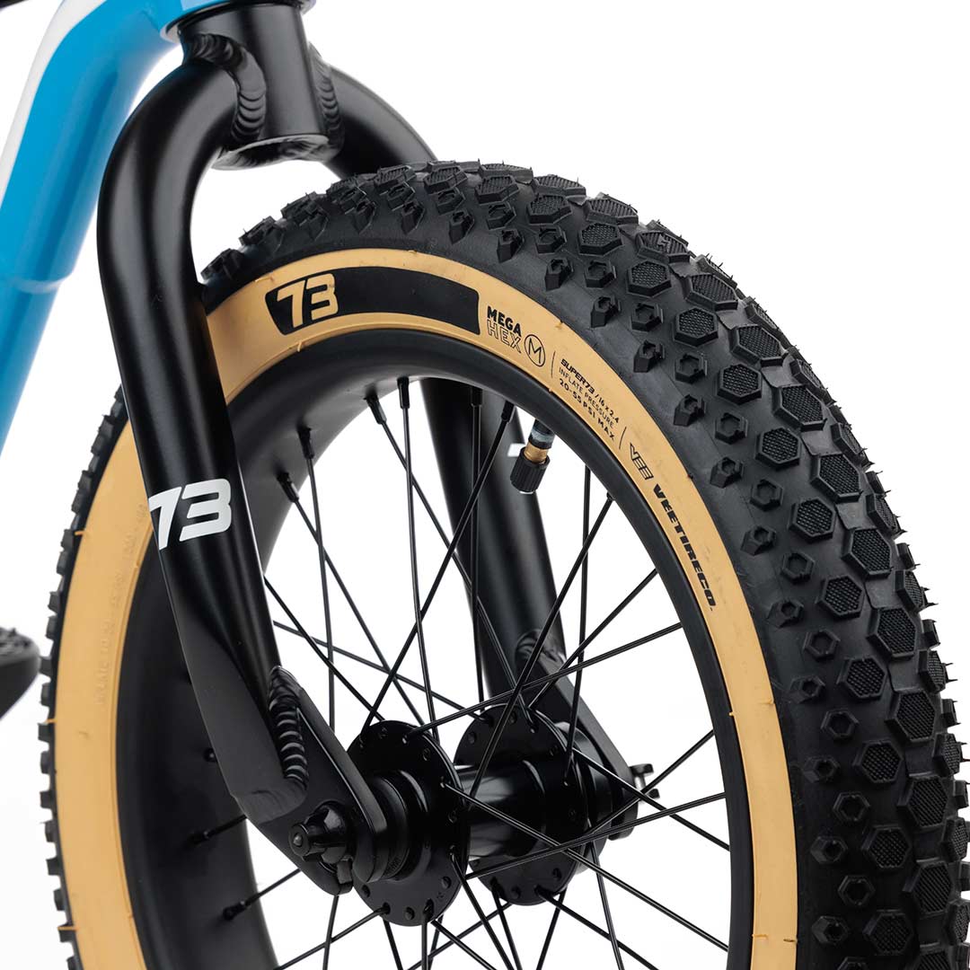 K1D Mega Hex Tire 16in. x 2.4in. on bike