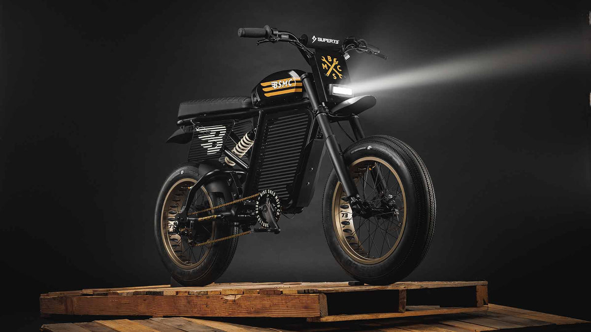 Csutom SUPER73-RX Mojave ebike for Bike Shed Moto Co