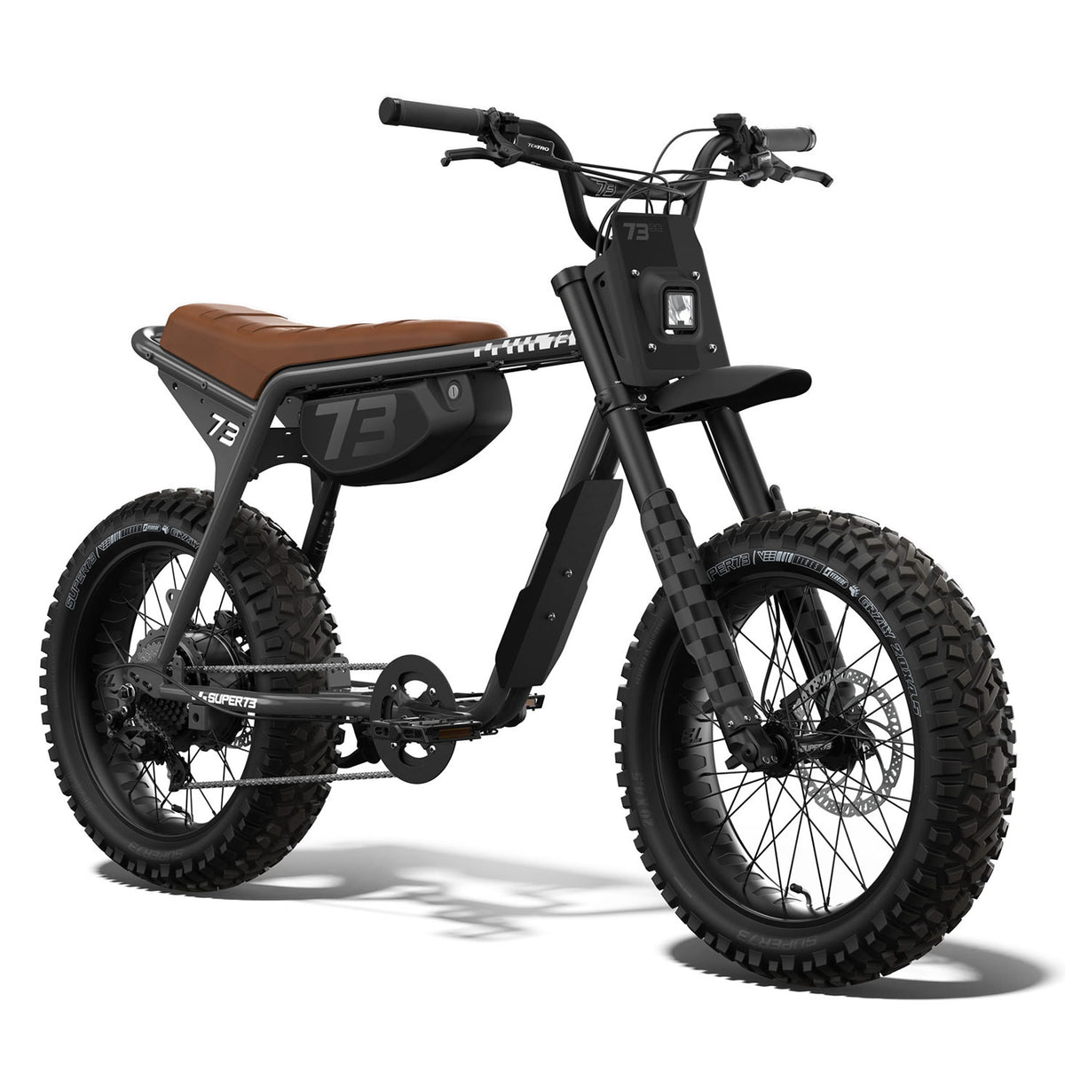 Front view of the SUPER73-Z Adventure SE ebike in Palldium. @color_palladium