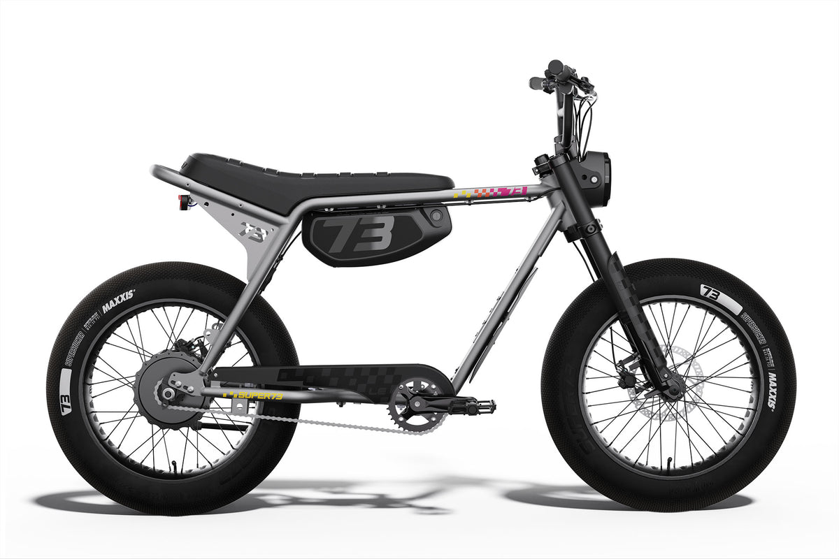 Side view of the SUPER73-ZX LE ebike in Speedway. @color_speedway