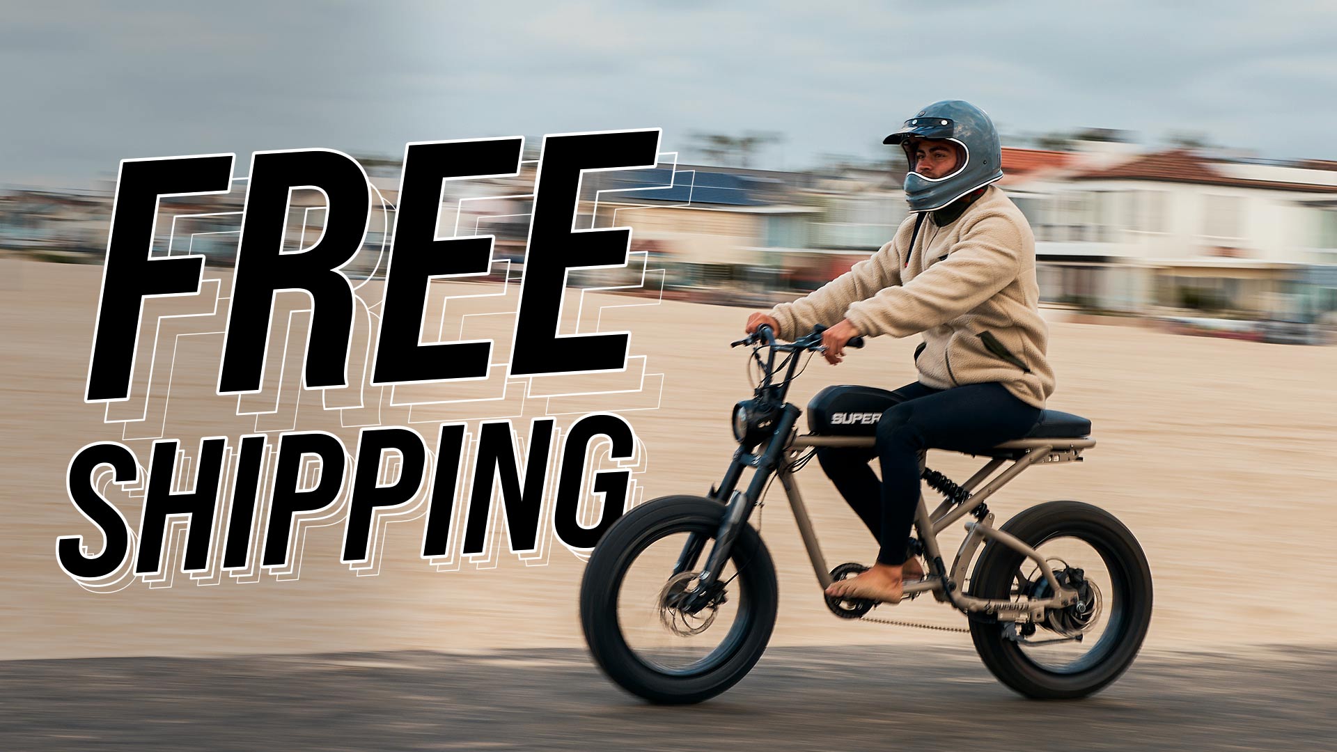 Super73 free store shipping