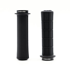 MotoCutz Mid Flange Bolt-On Grips in Black