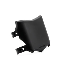 Left side view of the OG MotoCutz Front Plate in Black