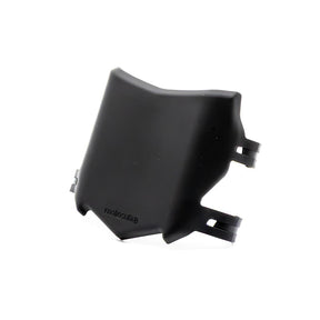 Right side view of the OG MotoCutz Front Plate in Black