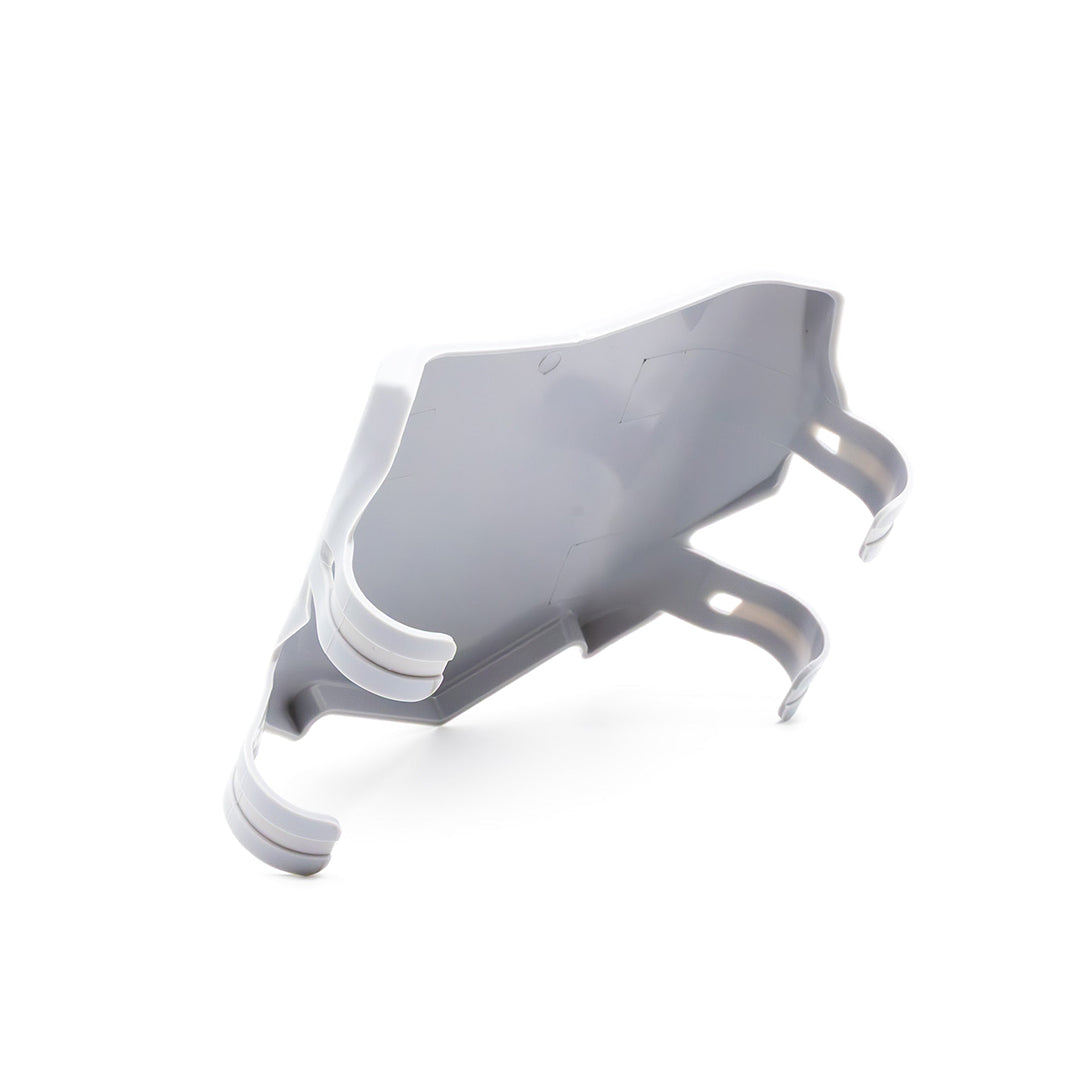Rear view of the OG MotoCutz Front Plate in Grey