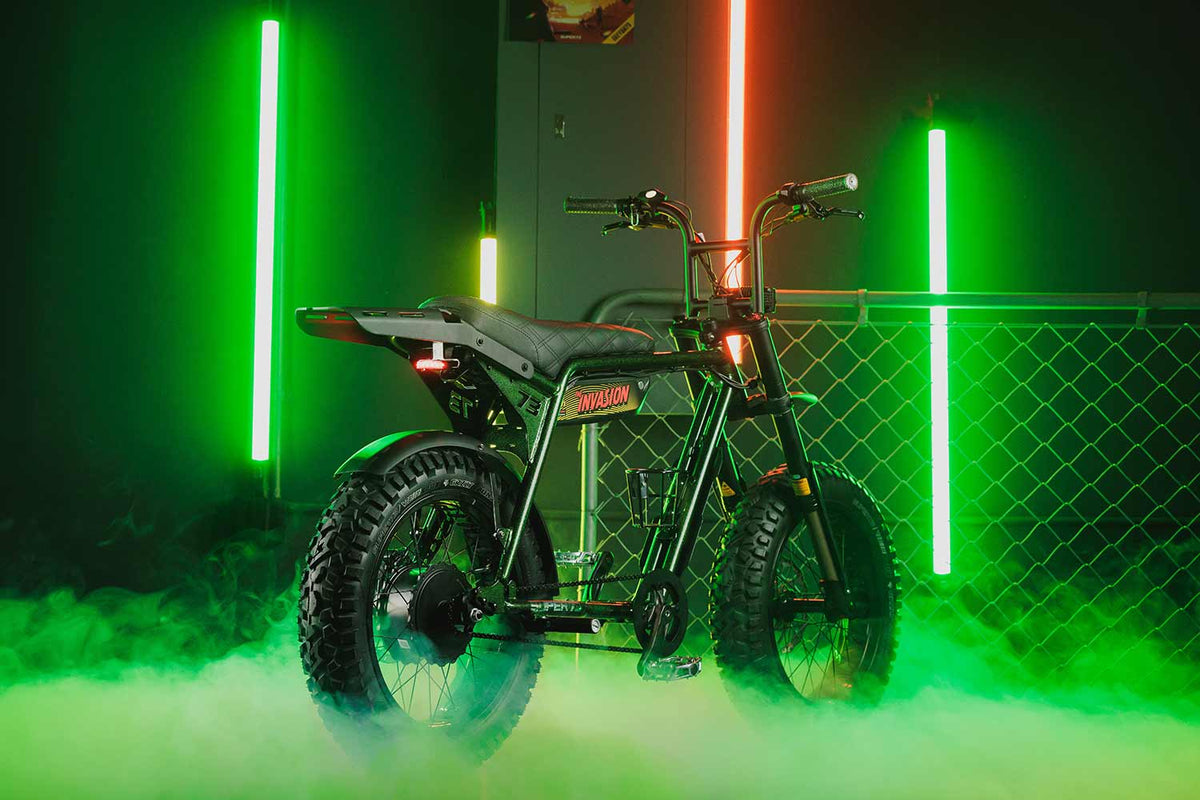 SUPER73 First Contact Electric Bike Exclusive SECTOR73 Drop