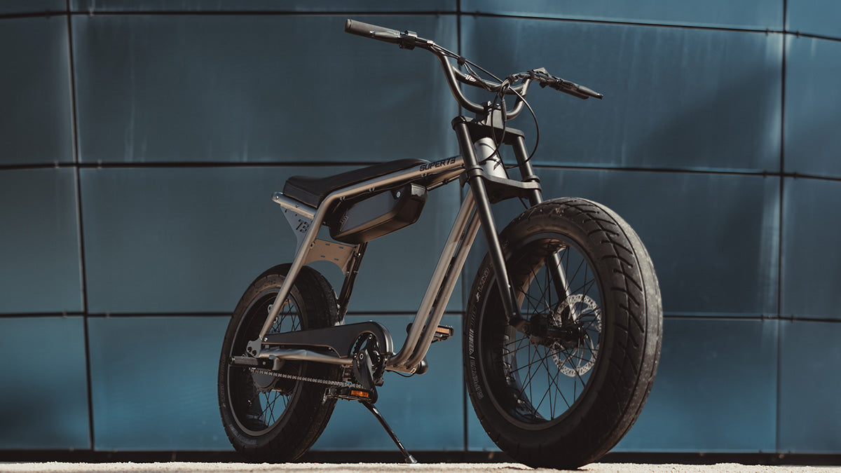 Lifestyle shot of a SUPER73-ZX ebike.