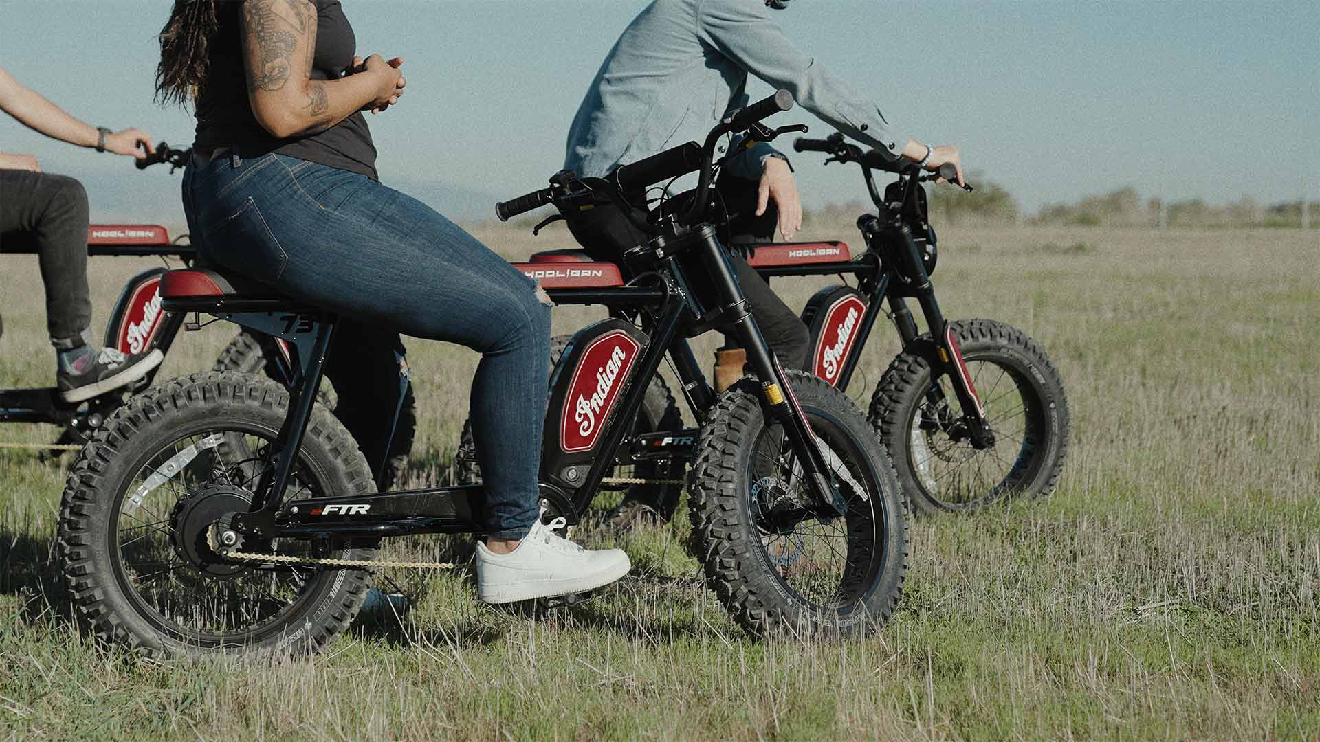 Super73 S2 Indians in a field of grass