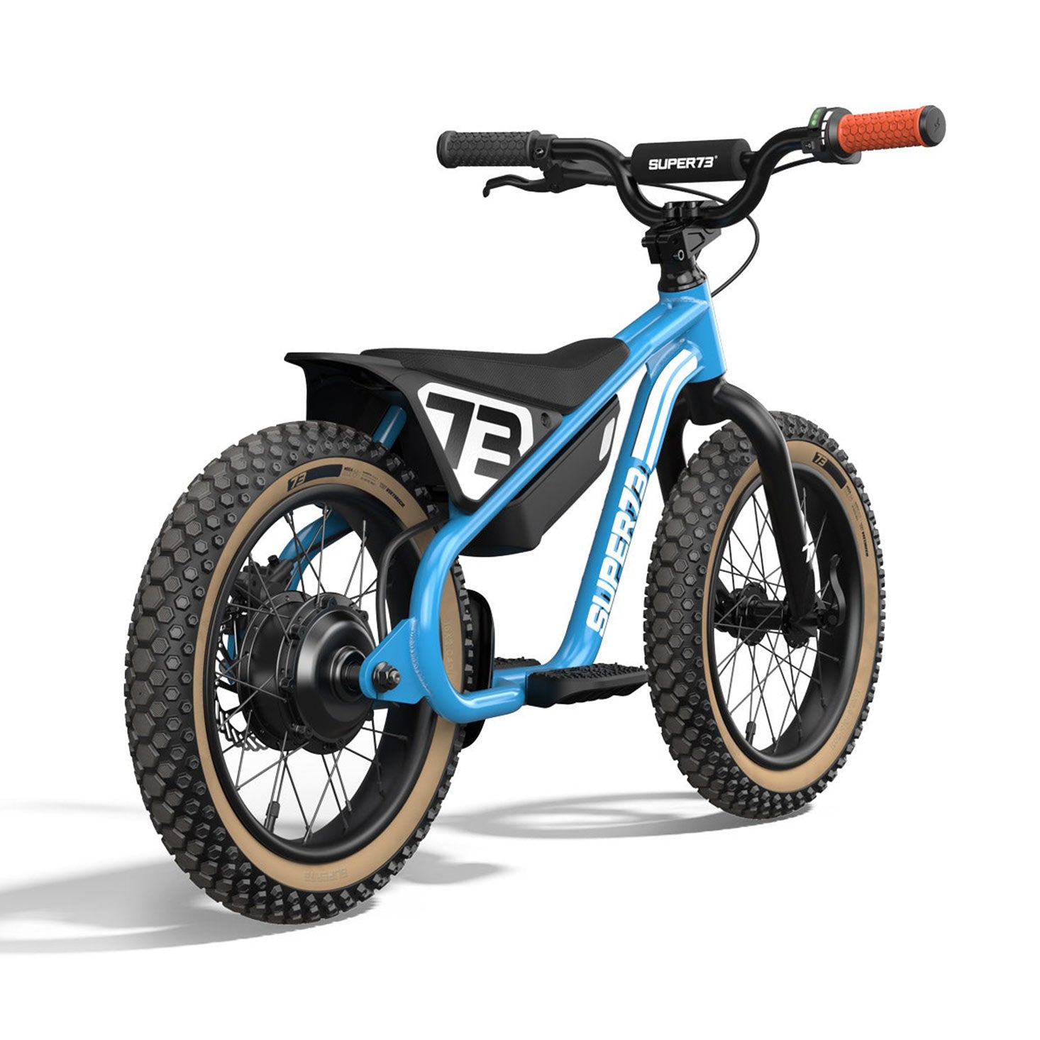 Mountain Bike With Electric Bike Carry Child SUPER73 K1D: Electric