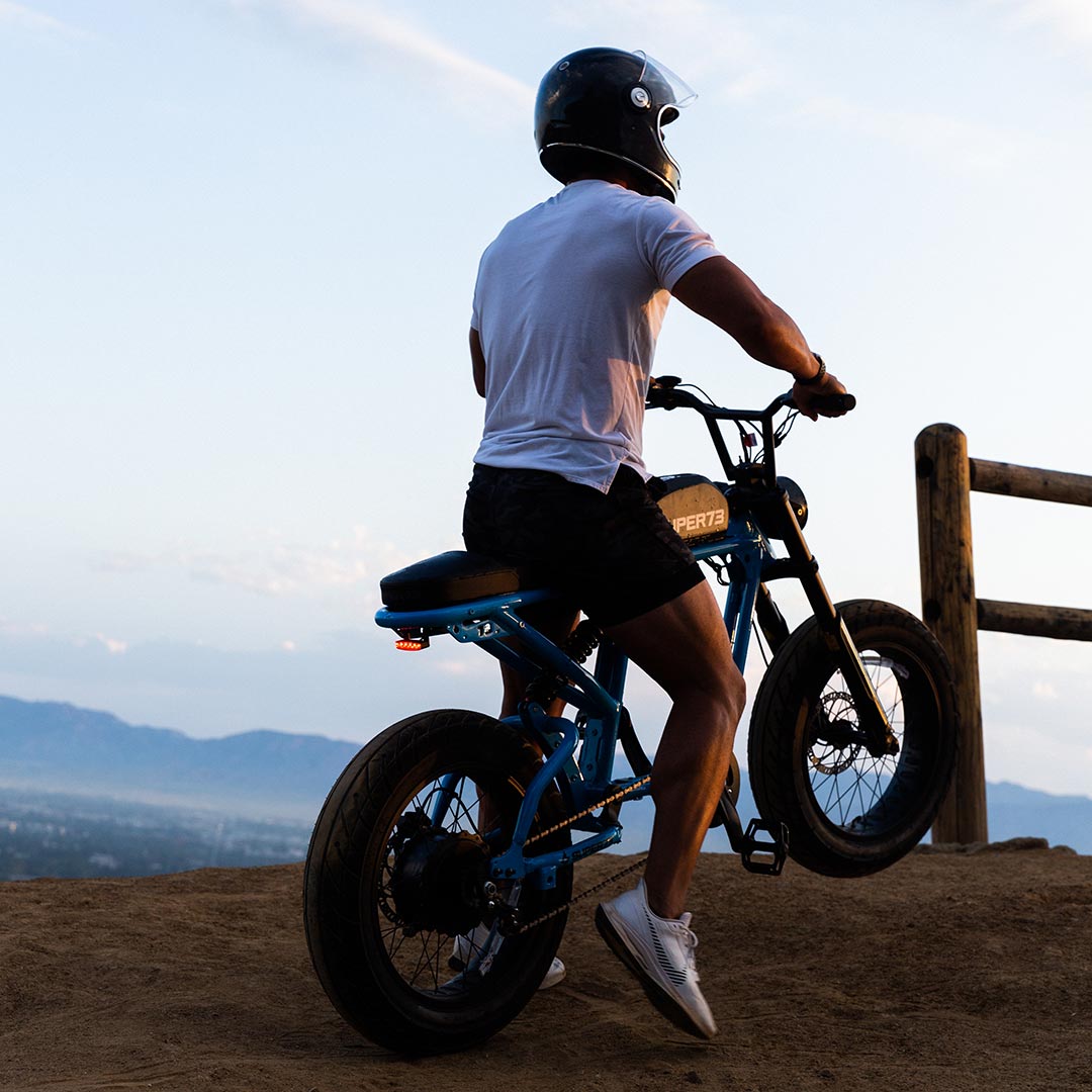 Super73 R Brooklyn ebike on trail