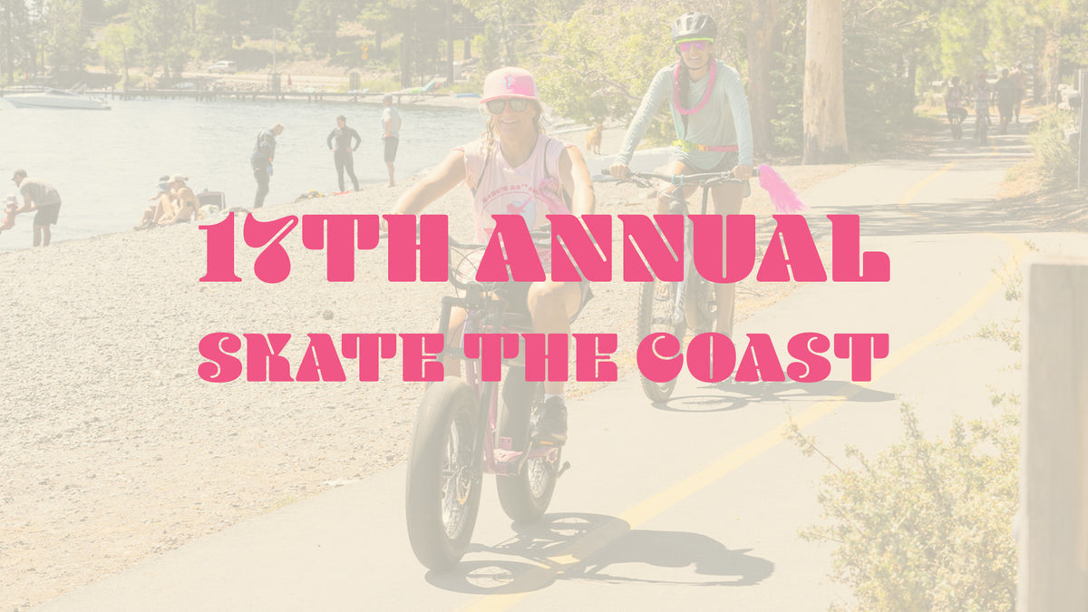 17th Annual Skate the Coast Event Banner