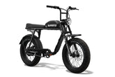 Front view of the Super73-S2 in Obsidian @color_obsidian