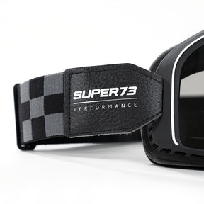 Alternative detail Side view of 100% x Super73 Barstow Goggle.