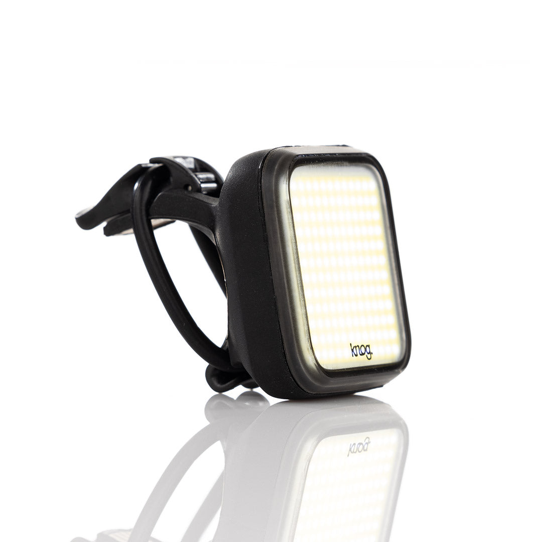 Knog light alone on reflective surface