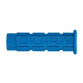 Blue Single Compound Oury Grips on white background.