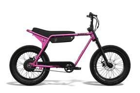 Side View of ZX: Prickly Pink, Super73 ebike