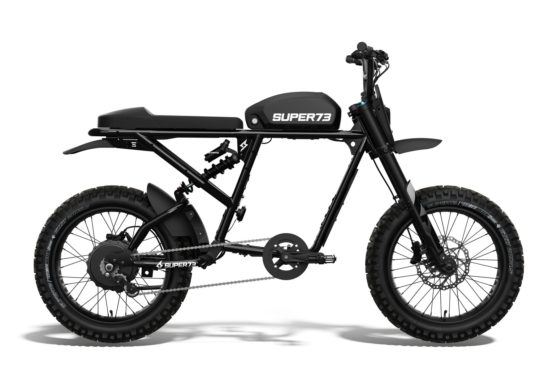 Side View of RX Mojave: Obsidian, Super73 ebike